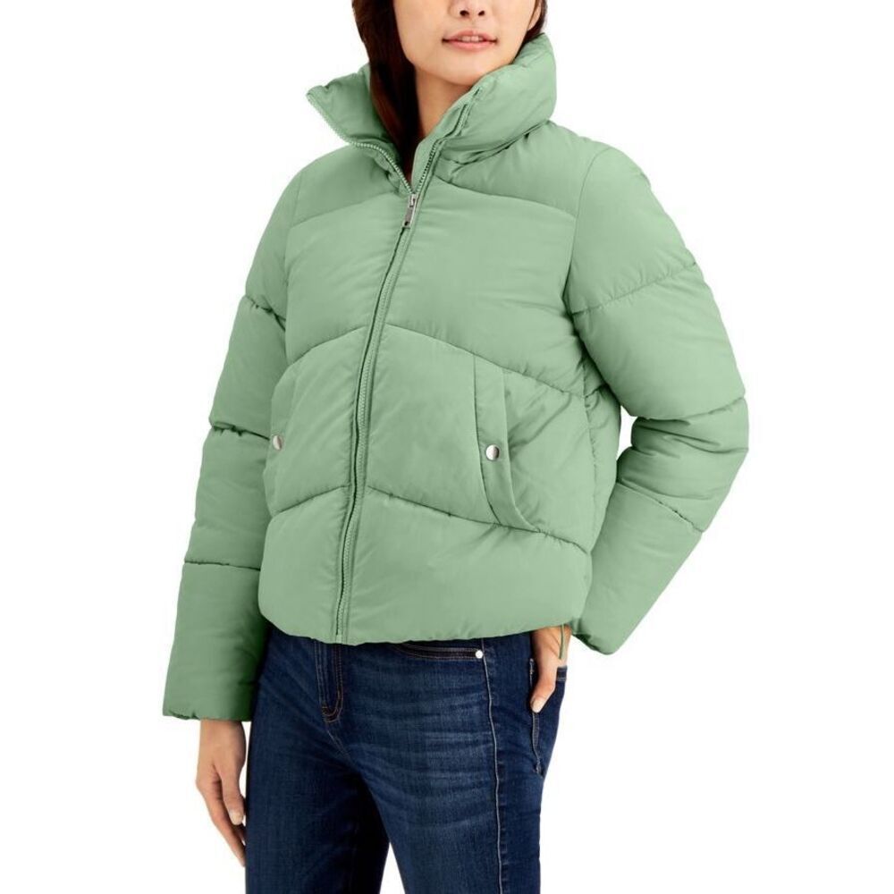 ✨Maralyn & Me Juniors' Cropped Puffer Teal Sz XL Coat✨